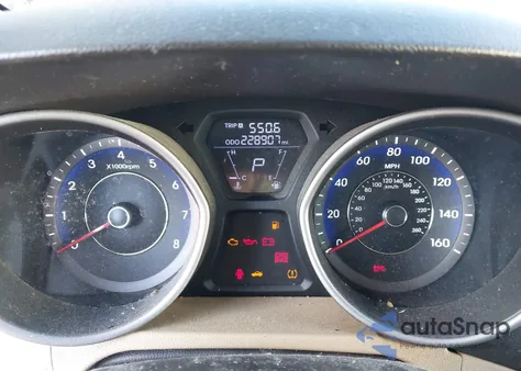 2011 Hyundai Elantra Limited (Ulsan Plant) из США, поврежденный, VIN KMHDH4AE1BU158589